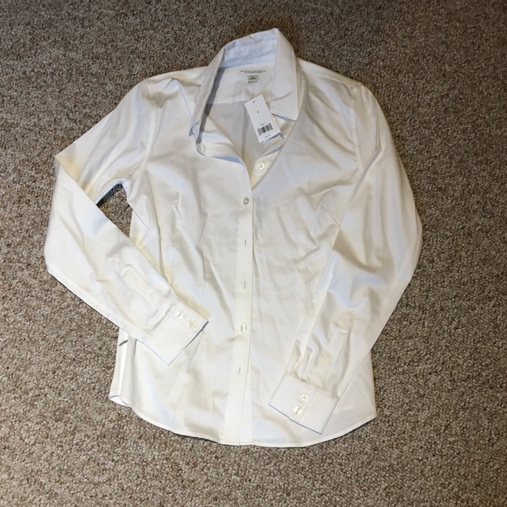 White button down shirt